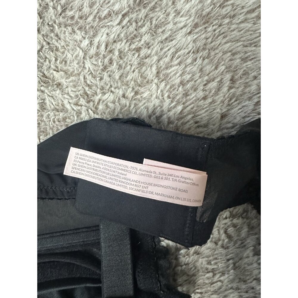 LUVLETTE 85G 38G Bra underwire Black Lace New - Picture 7 of 12